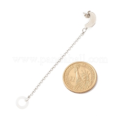Boucle d'oreille anti-ternissement et anti-perte pour écouteurs sans fil&nbsp;EJEW-JE04785