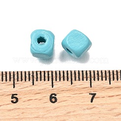 Sprühlackierte Holzperlen&nbsp;WOOD-P021-01A-26