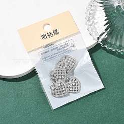 Messing micro pave klare zirkonia anhänger&nbsp;XGRQ2C704-412P