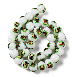 Stampa di perle di vetro per la realizzazione di collane e bracciali&nbsp;GLAA-B020-02A-04