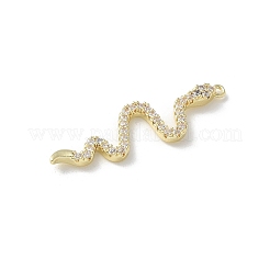Pendenti in zirconi cubici trasparenti in micro pavè di ottone&nbsp;LS-KK-S505-03G-03