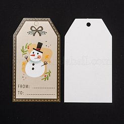 Étiquettes-cadeaux en papier&nbsp;CDIS-P005-G01