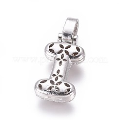 Plaqué micro cuivres ouvrent pendentifs de zircons&nbsp;ZIRC-L075-52I-P