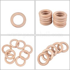 Anneaux de liaison en bois de hêtre&nbsp;WOOD-FG0001-07B