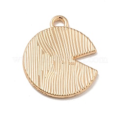 Pendentifs en émail d'alliage de couleur arc-en-ciel&nbsp;LS-ENAM-G208-21KCG