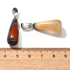 Natürliche Blutstein Anhänger&nbsp;G-T081-37