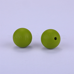 Perline focali rotonde in silicone&nbsp;SI-JX0046A-23