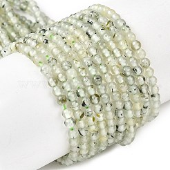 Natur Prehnit Perlen Stränge&nbsp;G-RM250104-A9
