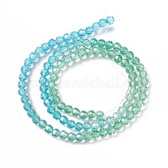 Chapelets de perles en verre transparente  &nbsp;GLAA-E036-07F