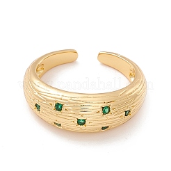 Zirkonia Manschette Ringe&nbsp;RJEW-P026-07G