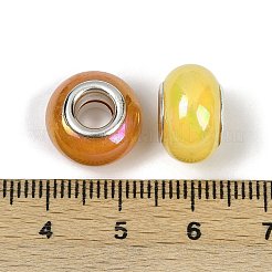 Perle europee in resina opaca&nbsp;RESI-C059-01F