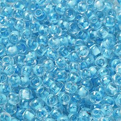 Cuentas redondas de vidrio transparente&nbsp;X1-SEED-B001-05A-19