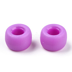 Perles plastiques opaques&nbsp;KY-T025-01-C07