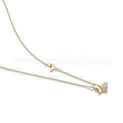 925 colliers pendentifs papillon en argent sterling pour femmes&nbsp;NJEW-BB67370-B