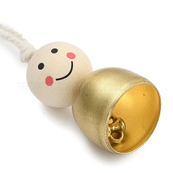 Adornos colgantes de campana de bronce&nbsp;HJEW-TA00309