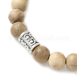 Bracelets à breloques en alliage croisé&nbsp;BJEW-JB12357-03