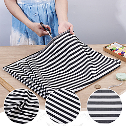 Polyester-Streifenstoff&nbsp;DIY-WH0504-777