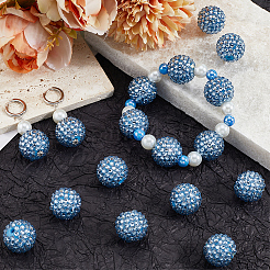 Perline di strass in resina 40 pz&nbsp;RESI-SC0005-81C
