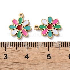 Placcatura ionica (ip) ciondoli in acciaio inossidabile 304&nbsp;LS-STAS-C083-14G-02