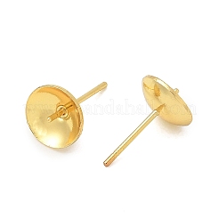 Messing Ohrstecker Zubehör&nbsp;KK-A300-29C-G