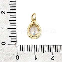 Ottone micro spianare pendenti zirconi&nbsp;CU-CBA7D5E-02G