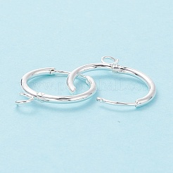 201 boucles d'oreilles créoles en acier inoxydable&nbsp;STAS-P283-01P-S