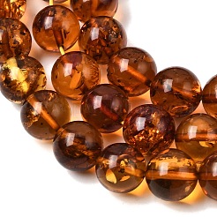 Perles d'ambre naturel brins&nbsp;G-K376-H02-03