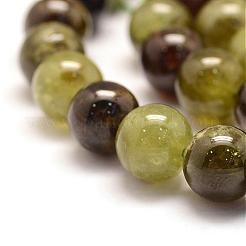 Natürlichen grünen Granat Perlen Stränge&nbsp;G-G661-8mm