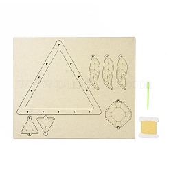 Kits de fabrication de carillons éoliens triangle bricolage&nbsp;DIY-A029-08