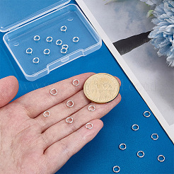 25 Stück: 925 Spaltringe aus Sterlingsilber&nbsp;STER-PH0004-82