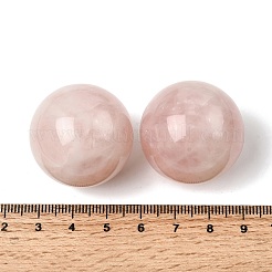Natürliche Rosenquarz Kugelperlen&nbsp;G-I367-05F-01