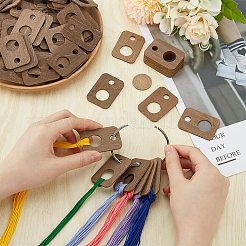 100 bobine de fil de bois&nbsp;DIY-BC0013-82A