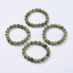 Natürliche Jade Perlen Stretch-Armbänder&nbsp;BJEW-I253-10mm-07