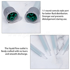 Puntas de boquilla de mezcla de epoxi de plástico&nbsp;TOOL-WH0131-08B