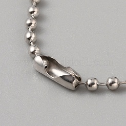 Fabrication de collier de boule de fer&nbsp;MAK-WH20001-01P