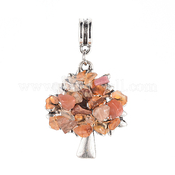 Antike versilberte Legierung europäische baumelnde Charms-Sets&nbsp;PALLOY-JF00443