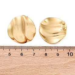 Orecchini a bottone in acciaio inossidabile 304 per donna&nbsp;EJEW-L296-015G