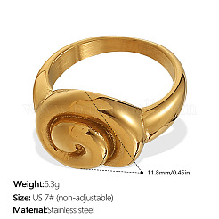 Fingerringe aus 304 Edelstahl für Damen&nbsp;WG10438-01