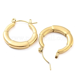 Boucles d'oreilles créoles en acier inoxydable 304 pour femmes&nbsp;EJEW-C067-10G