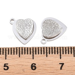 Dijes de acero inoxidable 304 para el día de San Valentín&nbsp;SA-H001-03P