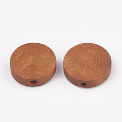 Perle di legno di pero naturale&nbsp;WOOD-T009-1.5cm-04