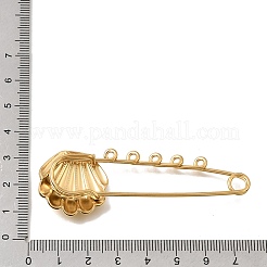 Épingles en forme de coquillage&nbsp;SA-CBAB767-06D-G