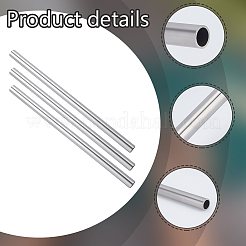 3 Stück 304 Edelstahlrohre&nbsp;DIY-GA0009-30