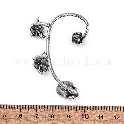 Pendientes de acero inoxidable quirúrgico 316&nbsp;EJEW-E300-25AS-01