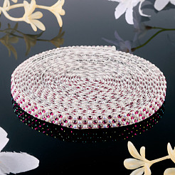 3 Yard selbstklebendes Harz-Nähband mit Strassen&nbsp;DIY-TA0013-15C