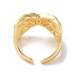 Polsino aperto in ottone&nbsp;RJEW-E292-15G