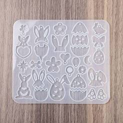 Moldes para colgantes de Pascua hechos a mano&nbsp;LS-AJEW-U023-01A