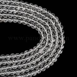 Natürlichem Quarz-Kristall-Perlen Stränge&nbsp;G-C280-B14-8mm