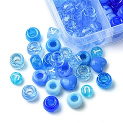 250 transparente und undurchsichtige Acrylperlen- und Kunststoffperlen-Sets&nbsp;DIY-FS0006-08