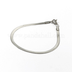 Anlaufgeschützte Armbänder aus Edelstahl 304&nbsp;X-BJEW-D418-01P